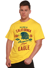 Load image into Gallery viewer, The Spirit of Spun Bamboo® Men's Bamboo Viscose/Organic Cotton Short Sleeve Graphic T-Shirt
