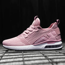 Load image into Gallery viewer, Womens Light Weight Running Sneakers Air Sole Breathable High Quality Sport Women Mesh Running Casual Slip On Flats Comfortable Walking Air Cushion Sneakers
