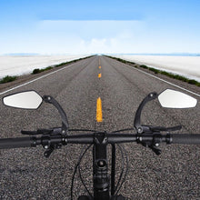 Load image into Gallery viewer, Bicycle Rear View Mirror Bike Cycling Clear Wide Range Back Sight Reflector Adjustable Left Right Mirror Accessories New Bike Mirror Blast resistant Adjustable Bike Rearview Mirror With Large Lens Bicycle Mirrors For Handlebars

