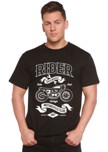 Load image into Gallery viewer, Rider Spun Bamboo® Men's Bamboo Viscose/Organic Cotton Short Sleeve Graphic T-Shirt
