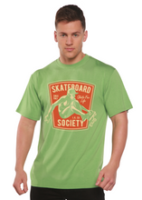 将图片加载到图库查看器，Skateboard Society Men's Bamboo Viscose/Organic Cotton Short Sleeve Graphic T-Shirt
