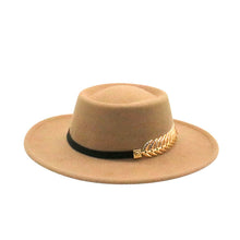 Load image into Gallery viewer, Autumn Winter Women Men  Vintage Fedora Women's Foldable Short Brim  Floppy Hat Gentleman Elegant Warm Hats Lady Party Luxury Caps Classic Summer Beach Sun Hat
