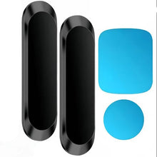 将图片加载到图库查看器，2-Pack: Super Magnetic Car Phone Holder – Black, Compact &amp; Secure Grip

