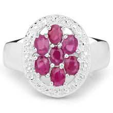 将图片加载到图库查看器，1.54 Carat Genuine Ruby .925 Sterling Silver Ring
