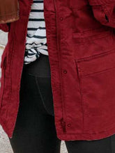 Load image into Gallery viewer, Retro Pocketed Long Sleeve Zip-Up Jacket Lightweight &amp; Stylish Outerwear for Everyday Wear
