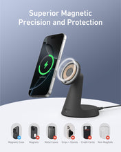 Load image into Gallery viewer, Anker MagGo Wireless Charger (2-in-1, Dock Stand) with USB-C Cable BOA
