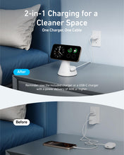 Load image into Gallery viewer, Anker MagGo Wireless Charger (2-in-1, Dock Stand) with USB-C Cable BOA
