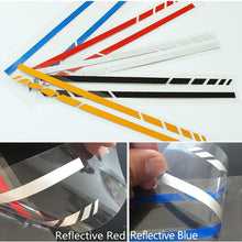 Load image into Gallery viewer, 1Pair Car Rear View Mirror Sticker Reflective Decal Vinyl Sticker Decal Stripe Sticker  Car Rear View Mirror Stickers Car Body Stickers Waterproof Reflective Car Side Stickers Auto Side Stripe Decals  Side Mirror Reflective Decals Auto Rearview Stickers
