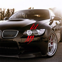 Load image into Gallery viewer, 1Pair Car Rear View Mirror Sticker Reflective Decal Vinyl Sticker Decal Stripe Sticker  Car Rear View Mirror Stickers Car Body Stickers Waterproof Reflective Car Side Stickers Auto Side Stripe Decals  Side Mirror Reflective Decals Auto Rearview Stickers
