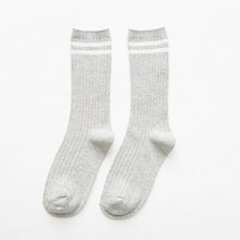 Load image into Gallery viewer, 1Pair Ladies Pile Socks for Autumn Winter Pure Cotton Socks Solid Color Keep Warm Women Socks Mid Tube Socks Thickening Cashmere Socks For Men And Women
