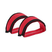 将图片加载到图库查看器，1pair Nylon Bicycle Pedal Straps Toe Clip Foot Strap Belt Adhesively Bicycle Pedal Tape Fixed Gear Bike Cycling Cover Universal Bicycle Fixed Strap Anti-Slip Double Adhesive Pedal Toe Clip Strap Cycling Pedal Accessory
