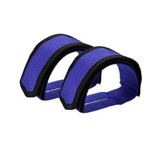 将图片加载到图库查看器，1pair Nylon Bicycle Pedal Straps Toe Clip Foot Strap Belt Adhesively Bicycle Pedal Tape Fixed Gear Bike Cycling Cover Universal Bicycle Fixed Strap Anti-Slip Double Adhesive Pedal Toe Clip Strap Cycling Pedal Accessory
