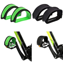 将图片加载到图库查看器，1pair Nylon Bicycle Pedal Straps Toe Clip Foot Strap Belt Adhesively Bicycle Pedal Tape Fixed Gear Bike Cycling Cover Universal Bicycle Fixed Strap Anti-Slip Double Adhesive Pedal Toe Clip Strap Cycling Pedal Accessory
