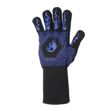 将图片加载到图库查看器，1PC 1472 Degrees Extreme Heat Resistant Grilling Glove for BBQ Oven Smoker Stove Firepit Fryer Barbeque Oven Mitt BBQ Gloves Heat Resistant Oven Mitts Grilling Gloves
