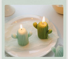 Load image into Gallery viewer, 1pc Cactus Candle Handmade Delicate Cactus Candles For Birthday Party Wedding Spa Home Decoration Romantic Cute Soy Wax Aromatherapy Small Scented Relaxing Birthday Wedding Party Gift Home Decor
