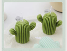 Load image into Gallery viewer, 1pc Cactus Candle Handmade Delicate Cactus Candles For Birthday Party Wedding Spa Home Decoration Romantic Cute Soy Wax Aromatherapy Small Scented Relaxing Birthday Wedding Party Gift Home Decor
