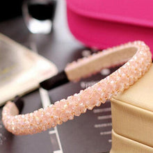 将图片加载到图库查看器，1Pc Crystal Rhinestone Pearl Hair Hoop Headband Bridal Wedding Hair Accessories Girl Beauty Headwear Headdress Women Headpieces
