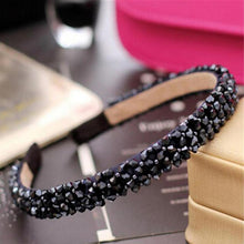 将图片加载到图库查看器，1Pc Crystal Rhinestone Pearl Hair Hoop Headband Bridal Wedding Hair Accessories Girl Beauty Headwear Headdress Women Headpieces

