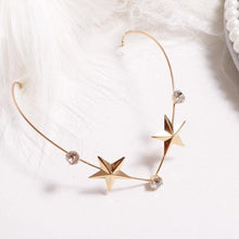 将图片加载到图库查看器，1PC New Fashion Headbands For Women Crystal Alloy Hairbands Back Holder Headwear Girls Lovely Hair Band Hair Accessories Headdress For Weddings
