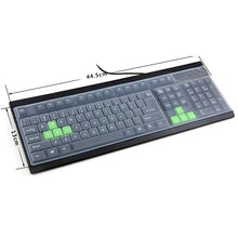 Load image into Gallery viewer, 1PC Universal Waterproof Laptop Keyboard Protective Film Keyboard Cover Silicone Notebook Dustproof Keyboard Stickers Silicone Skin Keyboard Covers For Gaming Laptops Keyboard Skin Protector For Gaming Lovers
