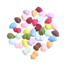 将图片加载到图库查看器，1Pc Women's Makeup Cosmetic Puff Powder Smooth Sponge Beauty Make Up Tools And Accessories  Blending Shape Colorful Soft Design
