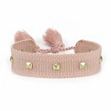 Load image into Gallery viewer, 1PC Woven Beautiful Bracelet For Men Women Adjustable Braided Friendship Bracelets Friendship Handwoven Ethnic Cotton Wrap Bracelets Knitted Bracelets Pattern For Women Girls Men

