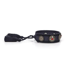 Load image into Gallery viewer, 1PC Woven Beautiful Bracelet For Men Women Adjustable Braided Friendship Bracelets Friendship Handwoven Ethnic Cotton Wrap Bracelets Knitted Bracelets Pattern For Women Girls Men
