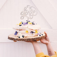 将图片加载到图库查看器，1Pcs Hollow Letter Love Just Married Mr &amp; Mrs Cake Topper Mr and Mrs Cake Toppers Wooden Wedding Cake Topper Party Cake Decoration Mr And Mrs Cake Topper Bride and Groom Wooden Wedding Cake Topper For Wedding Party Supplies
