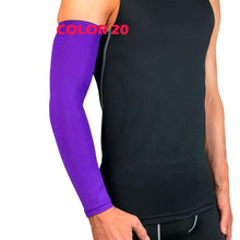 将图片加载到图库查看器，1Pcs Professional Sports Elastic Arm Guard Compression Arm Sleeves For Bike Motorcycle Basketball Volleyball Arm Sleeves Armband Sport Elbow Pads Arm Warmers Outdoor Workout Arm Cover
