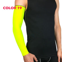 将图片加载到图库查看器，1Pcs Professional Sports Elastic Arm Guard Compression Arm Sleeves For Bike Motorcycle Basketball Volleyball Arm Sleeves Armband Sport Elbow Pads Arm Warmers Outdoor Workout Arm Cover
