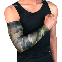 将图片加载到图库查看器，1Pcs Professional Sports Elastic Arm Guard Compression Arm Sleeves For Bike Motorcycle Basketball Volleyball Arm Sleeves Armband Sport Elbow Pads Arm Warmers Outdoor Workout Arm Cover
