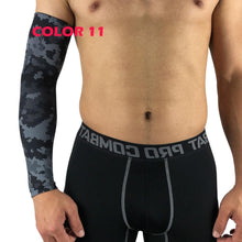 将图片加载到图库查看器，1Pcs Professional Sports Elastic Arm Guard Compression Arm Sleeves For Bike Motorcycle Basketball Volleyball Arm Sleeves Armband Sport Elbow Pads Arm Warmers Outdoor Workout Arm Cover
