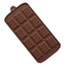 Load image into Gallery viewer, 1PCS Silicone Mold 12 Cells Chocolate Mold Fondant Candy Bar Mould Cake Mode Decoration Kitchen Baking Accessories Silicone Break Apart Chocolate Molds Candy Protein Bar Silicone Mold

