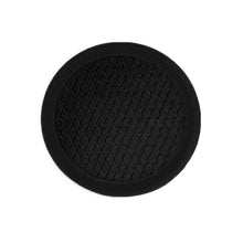 将图片加载到图库查看器，1PCS Universal 7cm Car Style Coasters Pad Pink Cup Holder Mat Rhinestone Waterproof Anti Slip Vehicle Bling Car Coasters Pink PVC Travel Auto Cup Holder Insert Coaster Anti Slip Crystal Vehicle Interior Accessories Cup Mats For Women Girl

