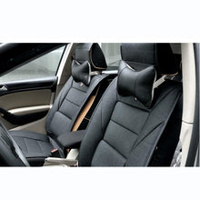 Load image into Gallery viewer, 1pcs Universal Car Neck Pillows PVC Leather Breathable Mesh Auto Car Neck Rest Headrest Cushion  Headrest Pillow Pillow Neck Pillows Both Side Pu Leather Pack Headrest Fit for Most Cars Filled Fiber Universal Car Pillow Car Interior Accessories
