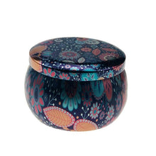 将图片加载到图库查看器，1Pieces Tin Jars Scented Candles Candle Tins Empty Candle Jars with Lids Scented Candle Containers Making Candles Kit Holder For Soy Wax Dry Storage With Flowers Can Fragrance Scented Candle Natural Soy Wax For Dry Storage Spices And Sweets
