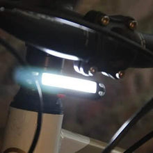 Load image into Gallery viewer, 2-in-1 500LM Bicycle USB Rechargeable LED Bike Light Taillight Ultralight Warning Night

