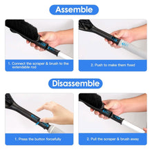 Load image into Gallery viewer, 2-in-1 Automobile Snow Shovel Frost Removal with 360¬∞ Pivoting Brush Head
