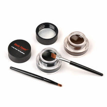 Load image into Gallery viewer, 2-in-1 Black and Brown Gel Eyeliner Set
