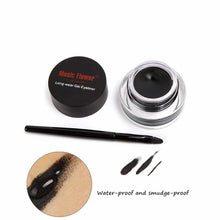 Load image into Gallery viewer, 2-in-1 Black and Brown Gel Eyeliner Set

