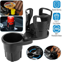 Load image into Gallery viewer, 2-in-1 Car Cup Holder Extender
