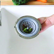 将图片加载到图库查看器，2-in-1 Clog-Free Multi-Purpose Silicone Kitchen Sink Strainer And Stopper
