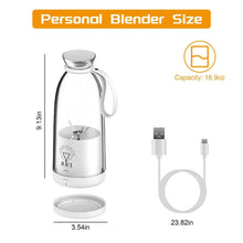 将图片加载到图库查看器，2-in-1 Portable Fruit Blender Rechargeable
