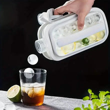 Load image into Gallery viewer, 2-in-1 Portable Ice Ball Maker Kettle With 17 Grids Flat Body Lid Cooling Ice Pop/Cube Molds

