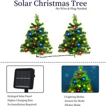 将图片加载到图库查看器，2-in-1 Solar Christmas Tree Lawn Light
