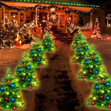 将图片加载到图库查看器，2-in-1 Solar Christmas Tree Lawn Light
