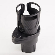 将图片加载到图库查看器，2 In 1 Vehicle-mounted Slip-proof Cup Holder 360 Degree Rotating Water Car Cup Holder Multifunctional Dual Holder Car Cup Holder, Multifunction Car Drink Holder Adapter, Mount Extender with 360° Rotating Adjustable Base Auto Accessory
