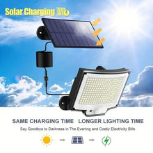将图片加载到图库查看器，2-Pack: 228 LED Outdoor Split Solar Wall Lights
