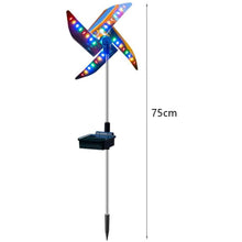 Load image into Gallery viewer, 2-Pack: 32LED Outdoor Solar Ground Light Garden Lawn Waterproof Windmill Lamp
