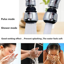 将图片加载到图库查看器，2-Pack: 360 Degree Swivel Faucet Aerator Deluxe Water Saving Faucet Sprayer
